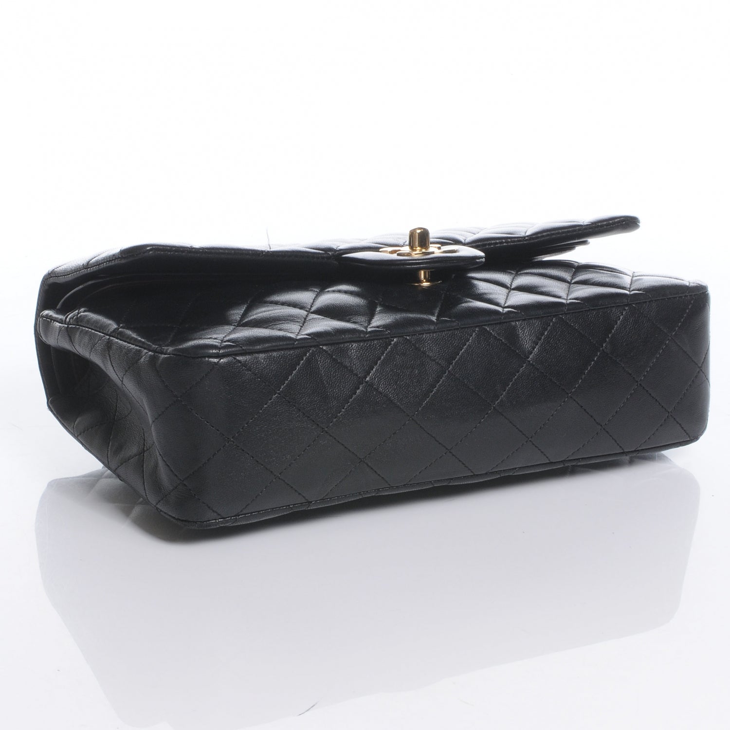 Chanel Lambskin Medium Double Flap Black 4 of 7