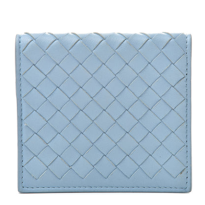 Bottega Veneta Nappa Intrecciato Card Holder Light Blue 1 of 8