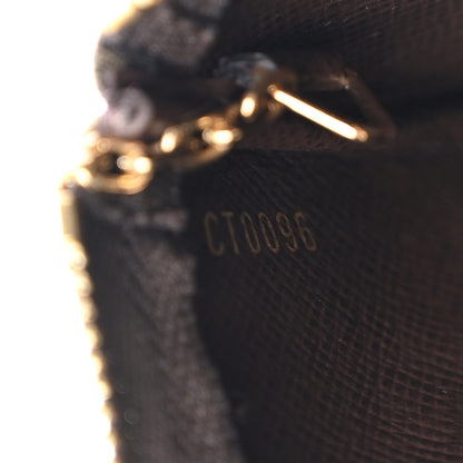 Louis Vuitton Mini Lin Key Pouch Ebene 7 of 7