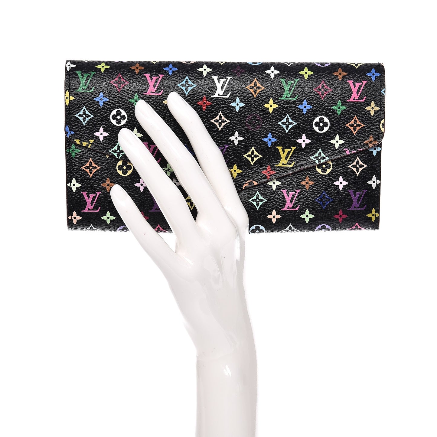 Monogram Multicolor Sarah Wallet NM Black Grenade