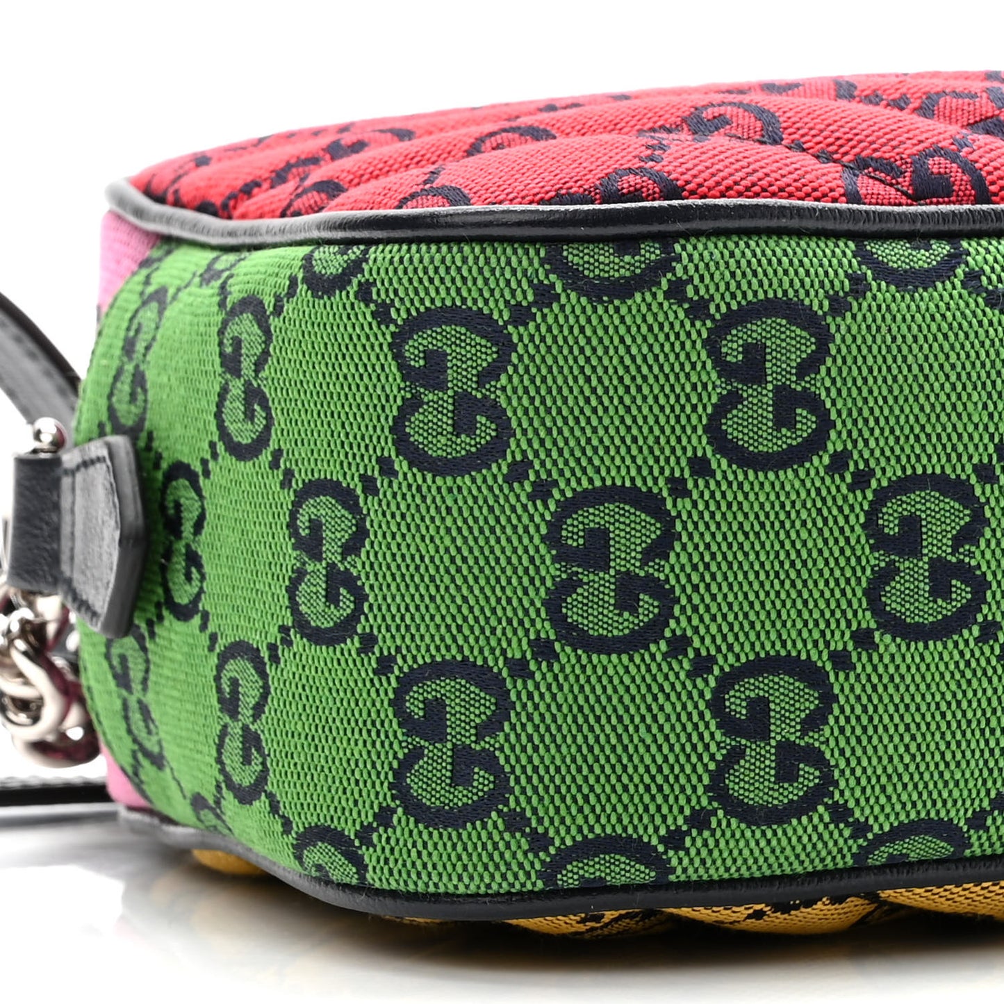 Monogram Multicolor Matelasse Diagonal Small GG Marmont Chain Shoulder Bag Red Blue Yellow Green Pink