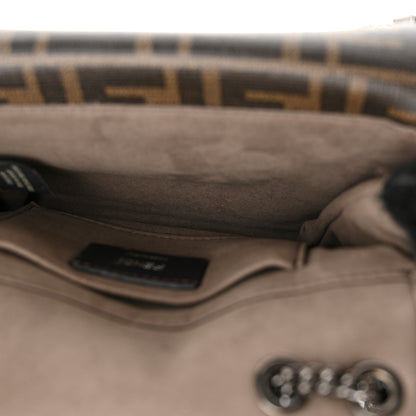 Fendi Shearling Crystal FF1974 Monster Eyes Small Bag Bug Chain Bag Narciso Tobacco Moro Black Tobacco Moro 5 of 10