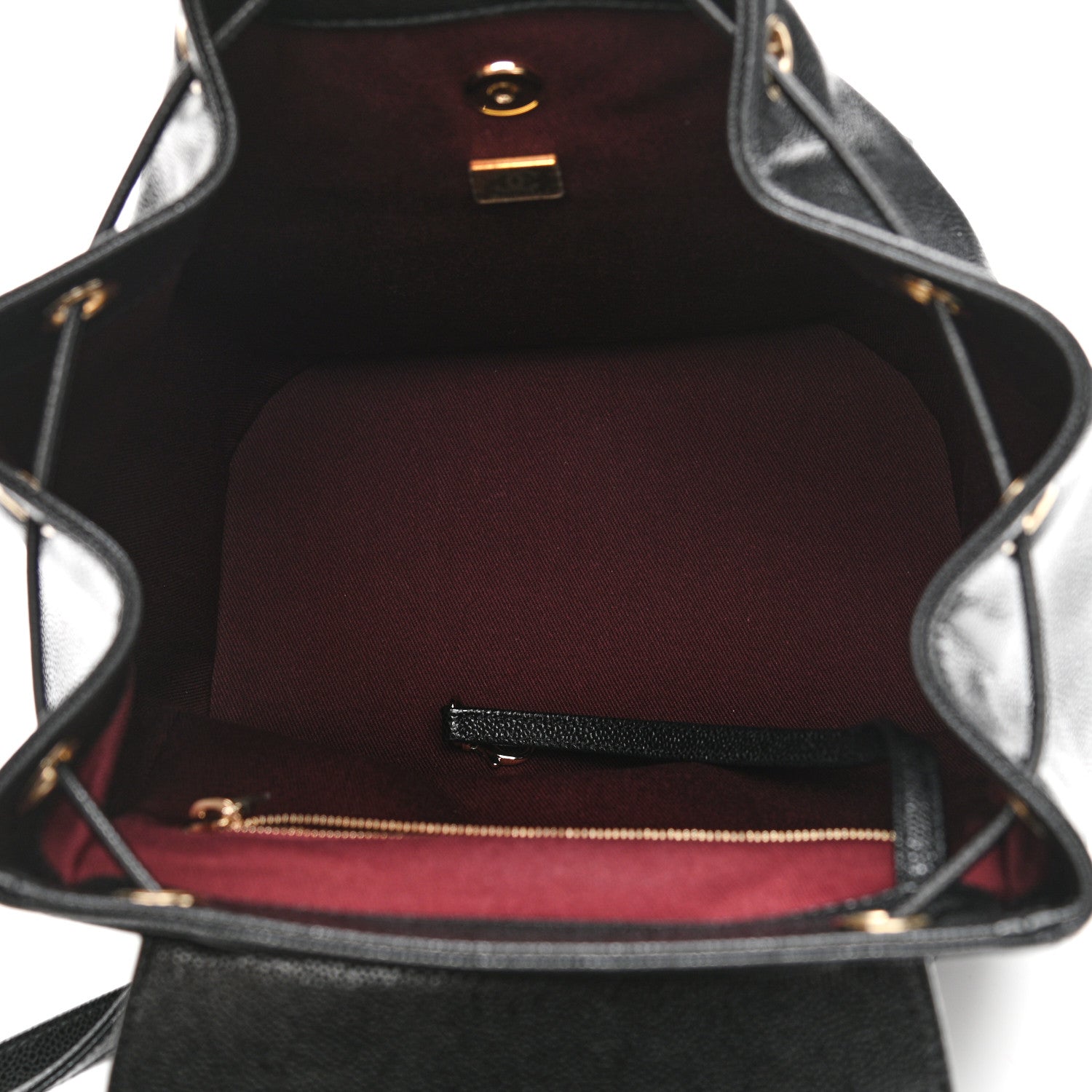 Chanel Caviar Quilted Business Affinity Backpack Black 5 of 11