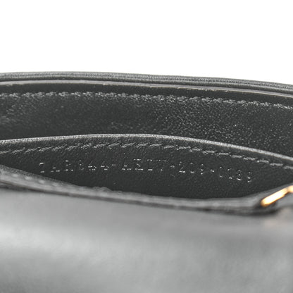 Fendi Sheared Sheepskin Vitello King FF Nano Baguette Charm Tobacco Moro Black 7 of 9