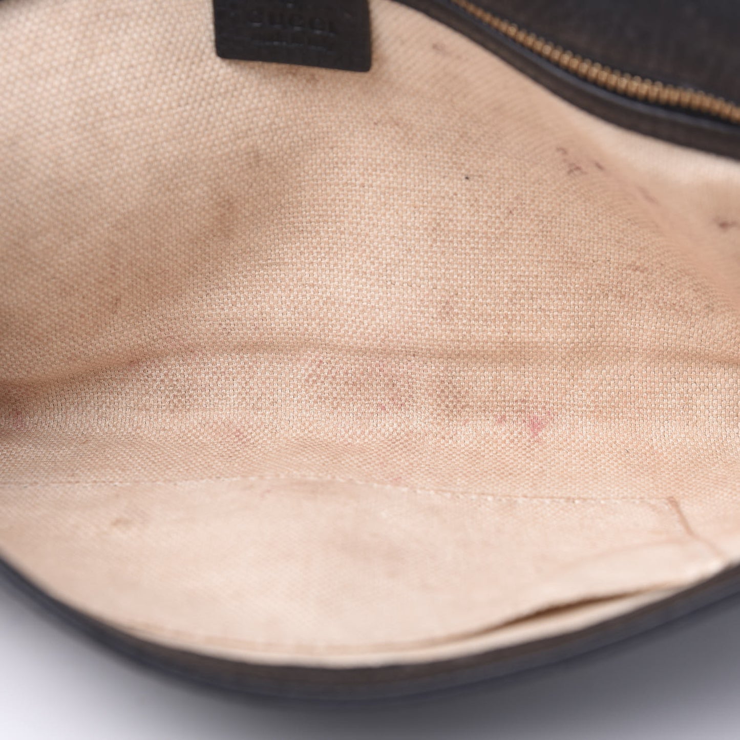 Pebbled Calfskin Medium Soho Clutch Black