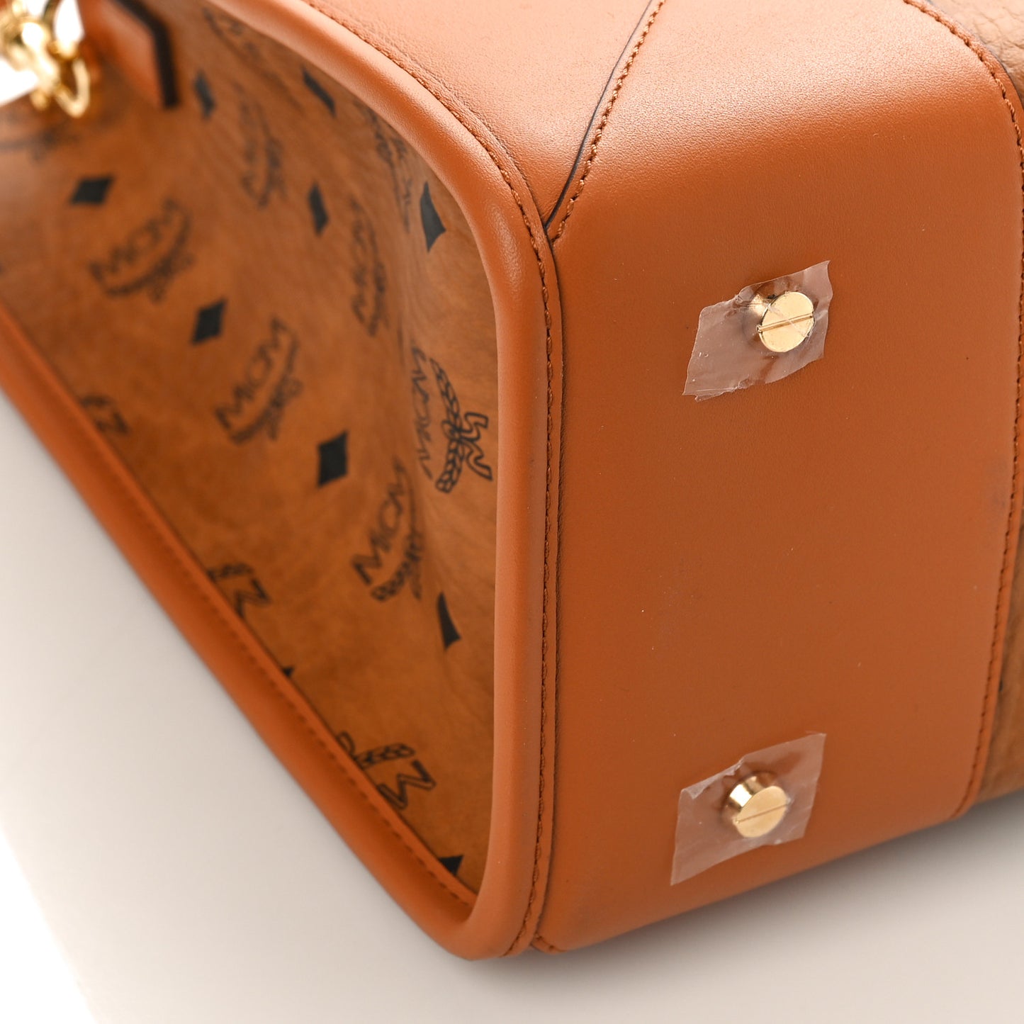 Visetos Large Munchen Tote Cognac