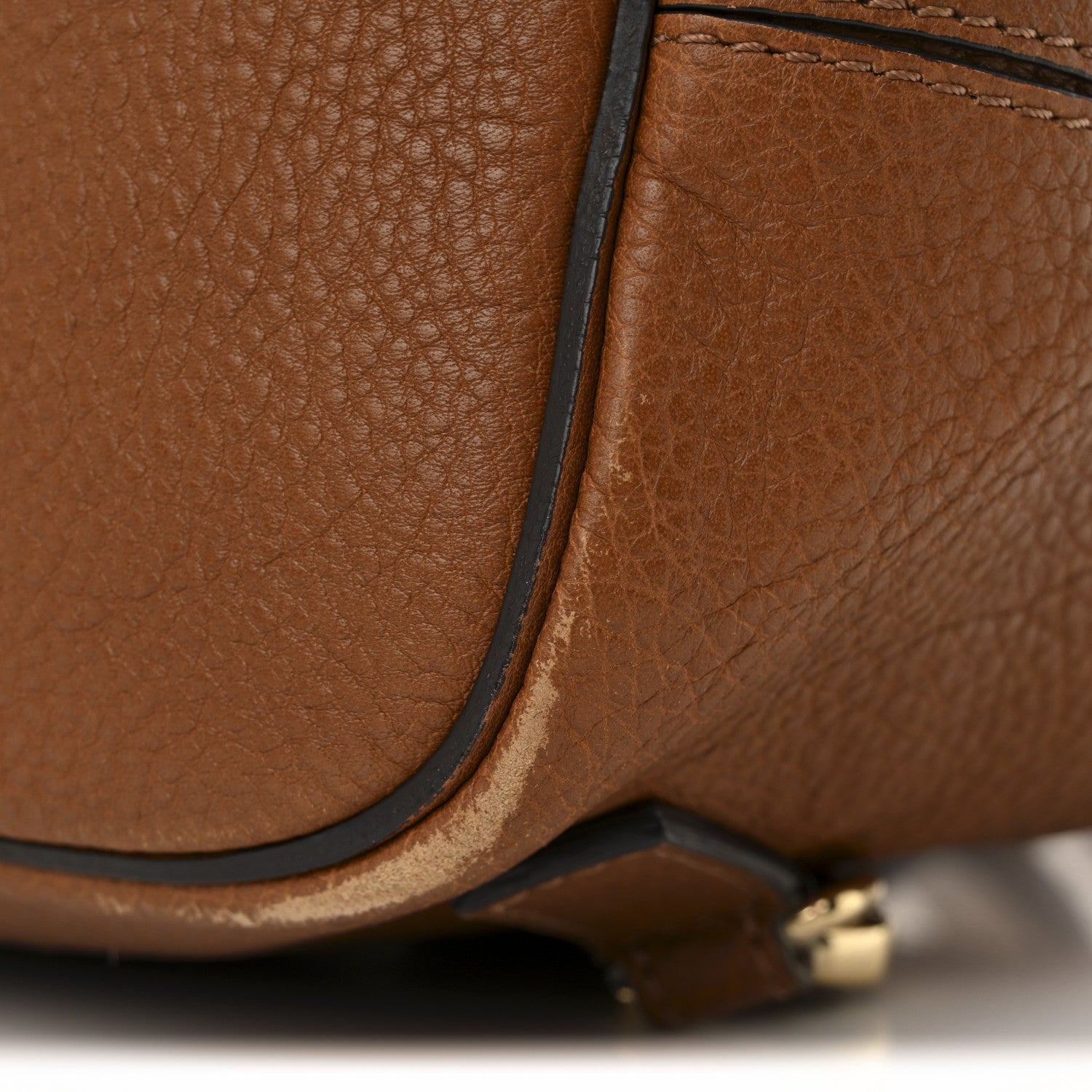 Chloe Suede Calfskin Medium Faye Backpack Tan 13 of 13