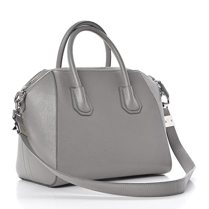 Givenchy Sugar Goatskin Small Antigona Pearl Grey 3 of 23