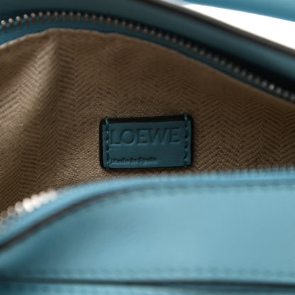 Loewe Calfskin Mini Puzzle Bag Blue 7 of 10