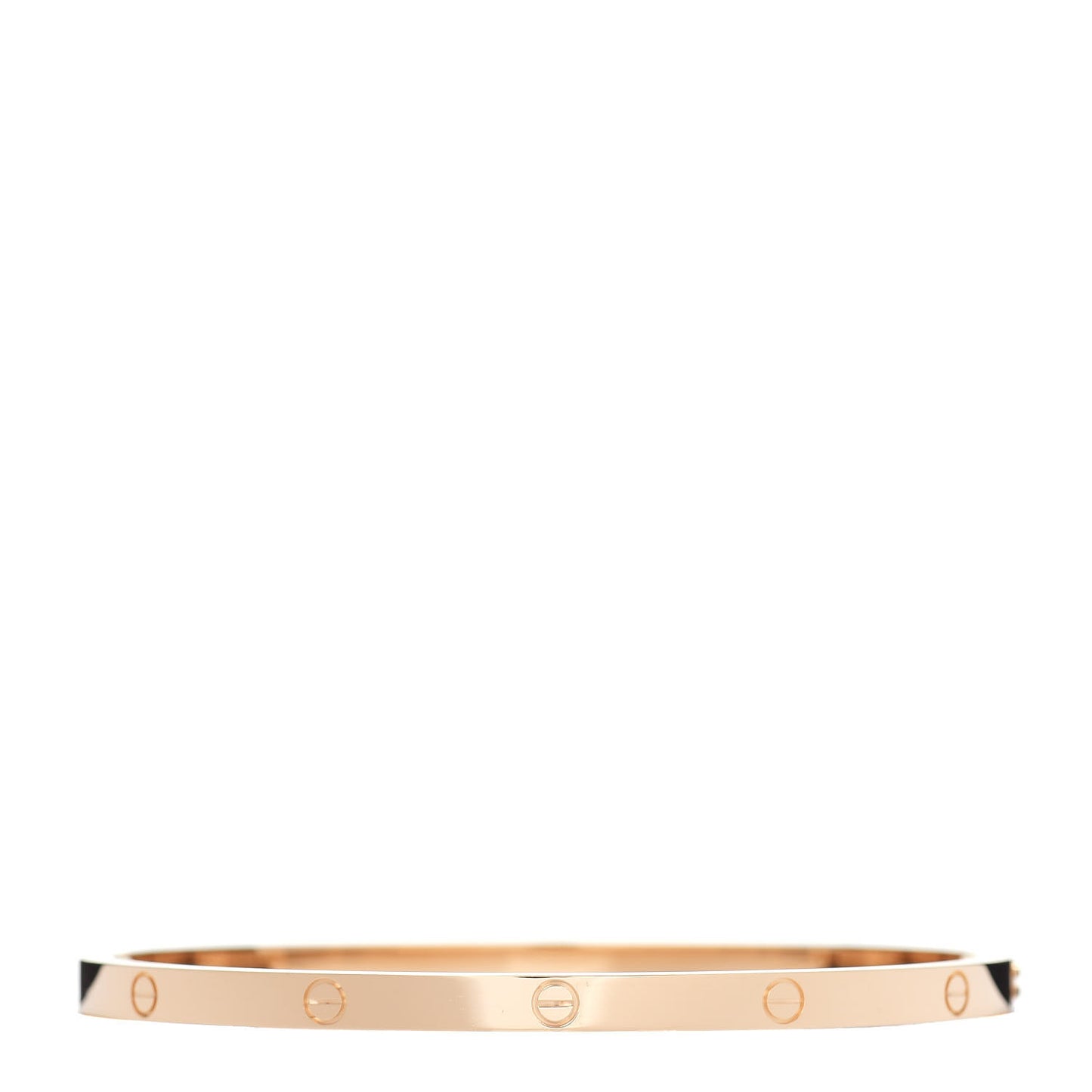 18K Yellow Gold Small LOVE Bracelet 17