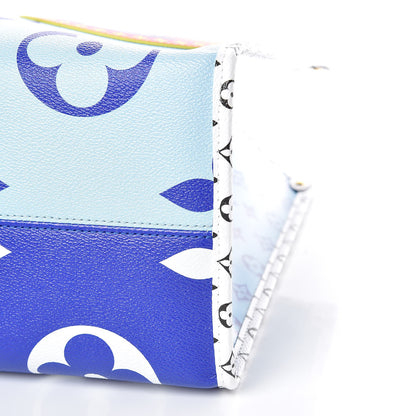Louis Vuitton Monogram Giant Hawaii Onthego Blue 10 of 10