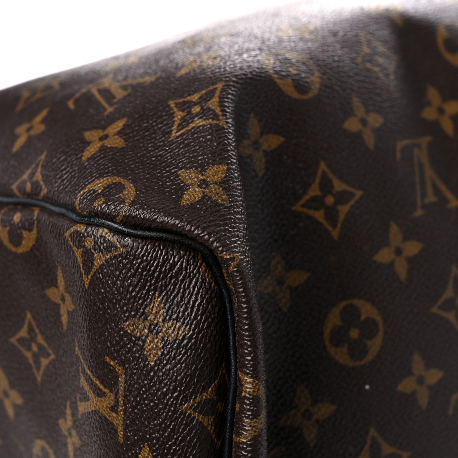 Louis Vuitton Monogram Macassar Keepall Bandouliere 55 10 of 33