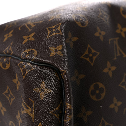 Louis Vuitton Monogram Macassar Keepall Bandouliere 55 10 of 33