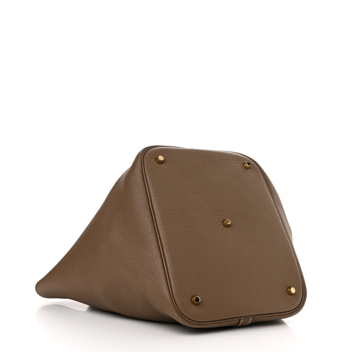 Taurillon Clemence Picotin Lock 26 GM Etoupe