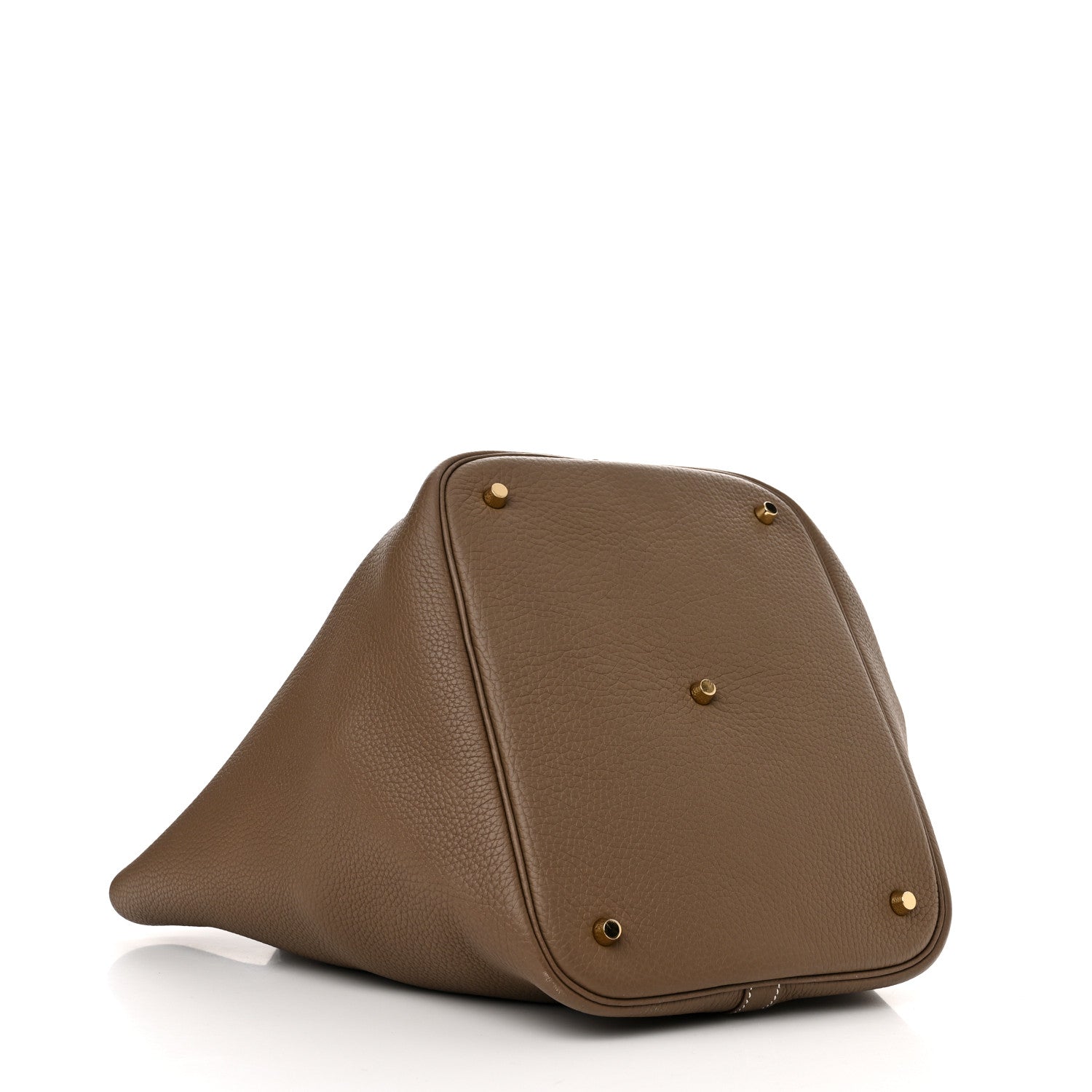 Hermes Taurillon Clemence Picotin Lock 26 GM Etoupe 4 of 10