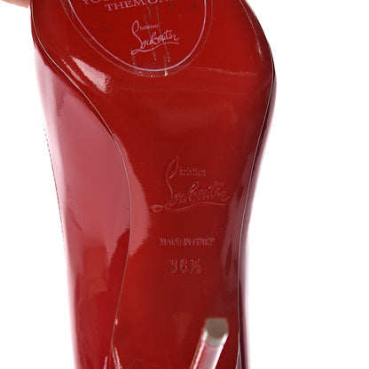 Christian Louboutin Patent Calfskin Decollete 554 100 Pumps 36.5 Red 6 of 9