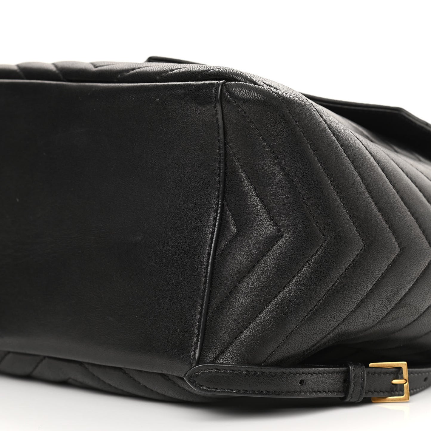 Lambskin Matelasse Monogram Joe Backpack Black