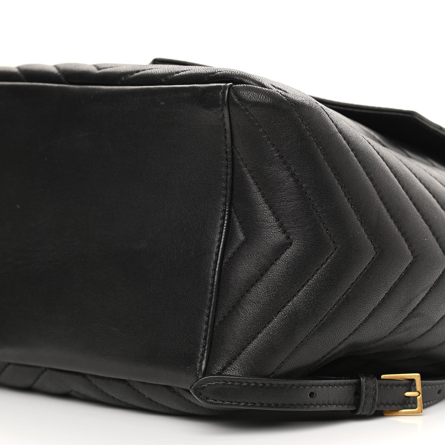 Saint Laurent Lambskin Matelasse Monogram Joe Backpack Black 8 of 8