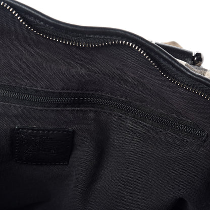 Burberry Shimmer House Check Tote Black 11 of 13