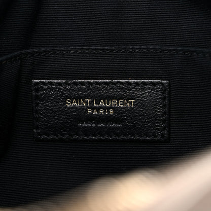 Saint Laurent Calfskin Matelasse Monogram Lou Camera Bag Dark Beige 6 of 18