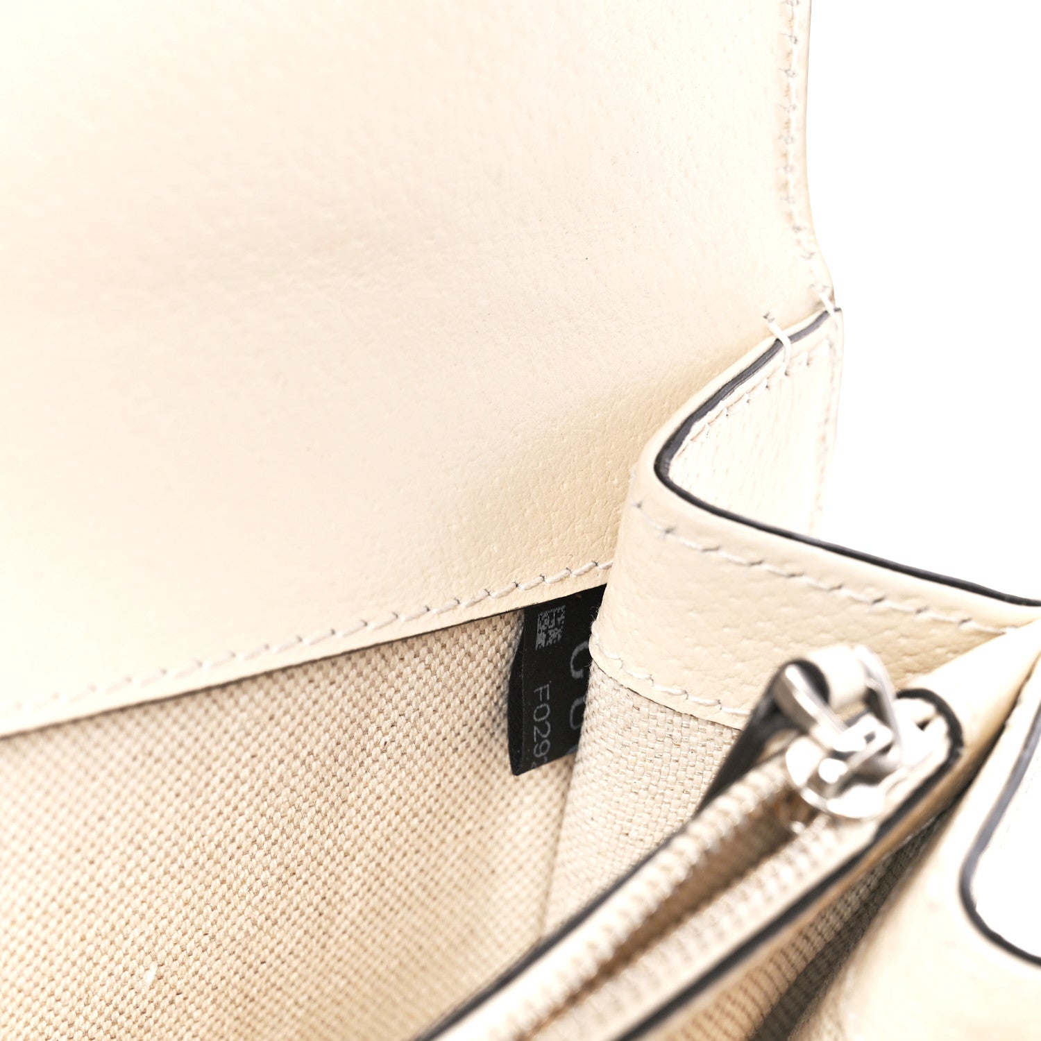 Gucci Textured Calfskin Crystal Small Dionysus Shoulder Bag Mystic White 7 of 12