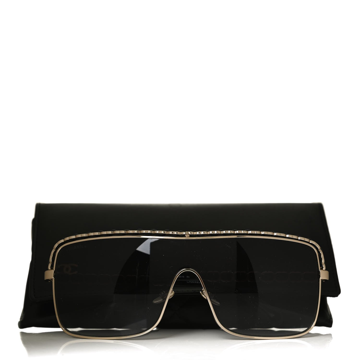 Chanel Metal Shield Sunglasses 71368 Grey 7 of 7