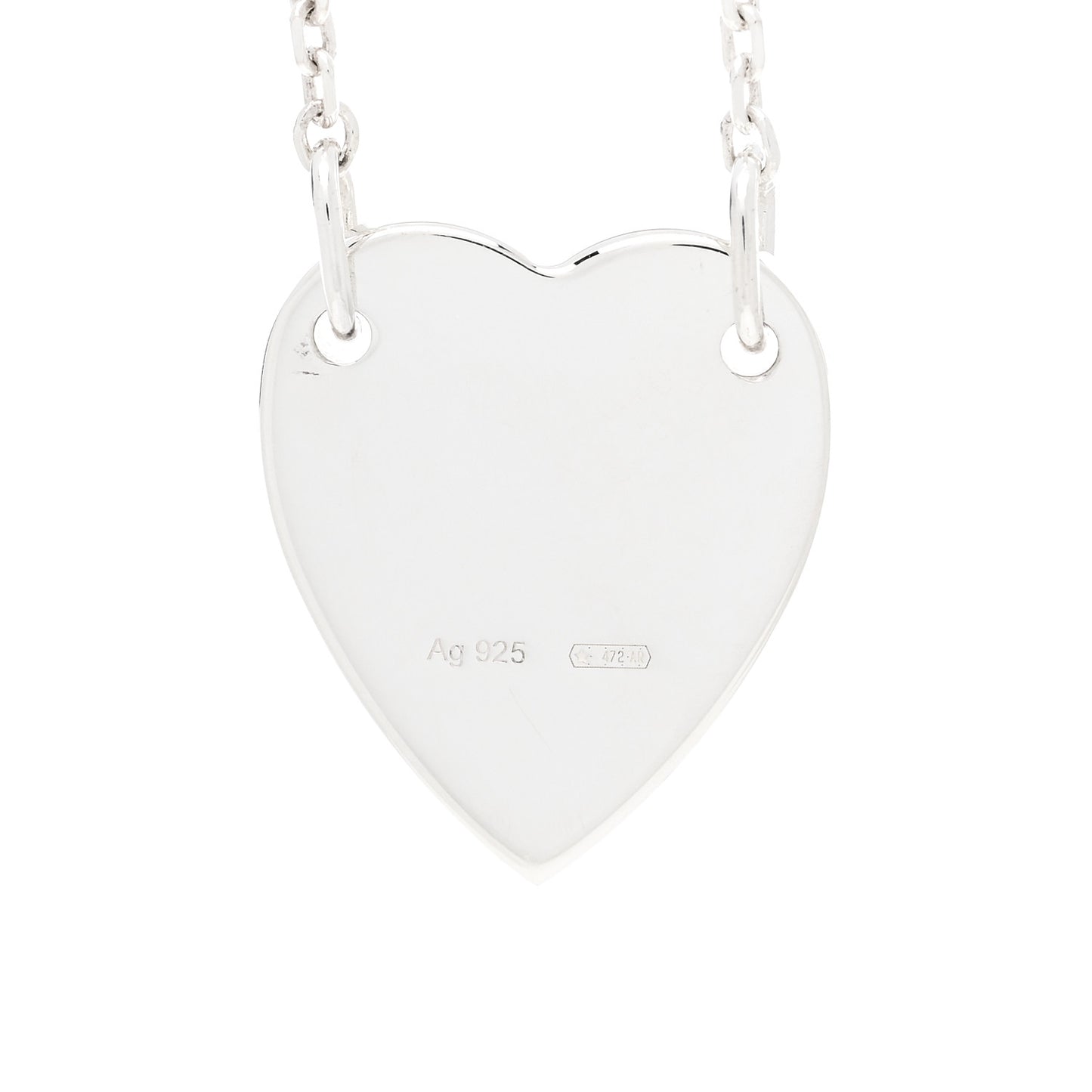 Sterling Silver Trademark Heart Bracelet