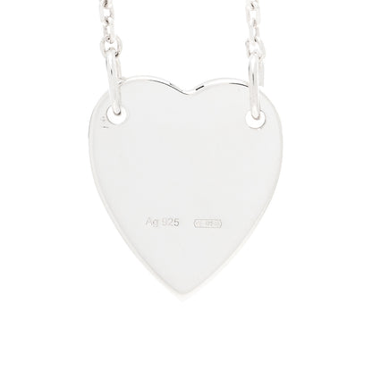 Gucci Sterling Silver Trademark Heart Bracelet 3 of 3