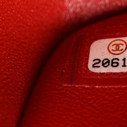 Chanel Lambskin Quilted Mini Square Flap Red 7 of 10