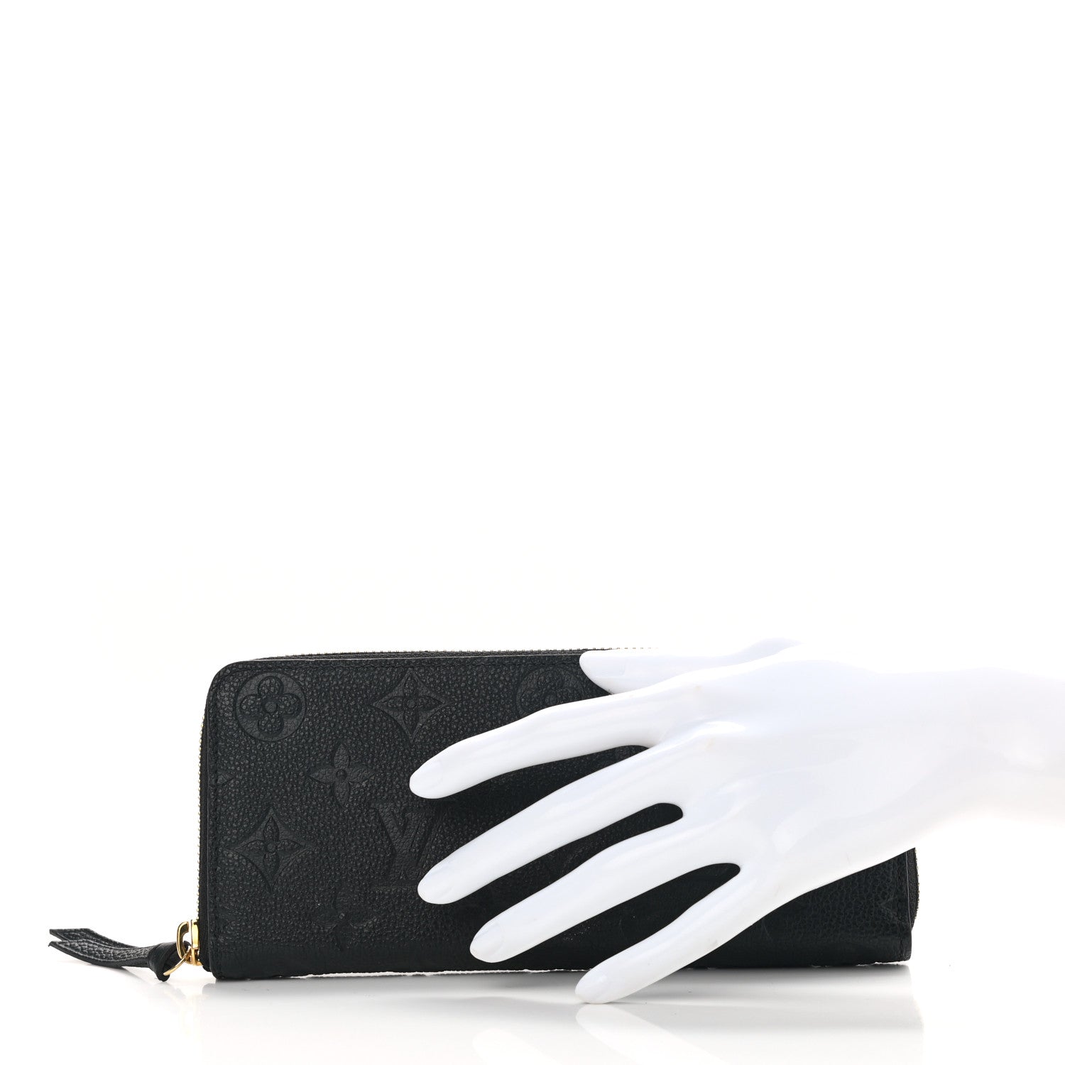 Louis Vuitton Empreinte Clemence Wallet Black 2 of 6