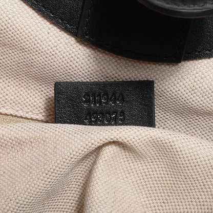 Gucci Monogram Medium Sukey Tote Black 7 of 7