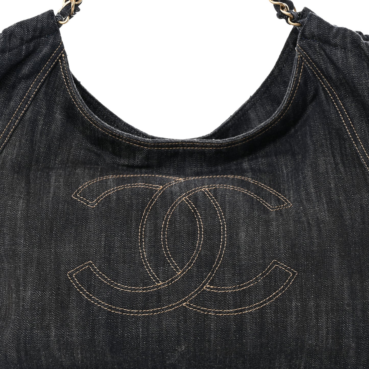 Denim XL Coco Cabas Tote Blue