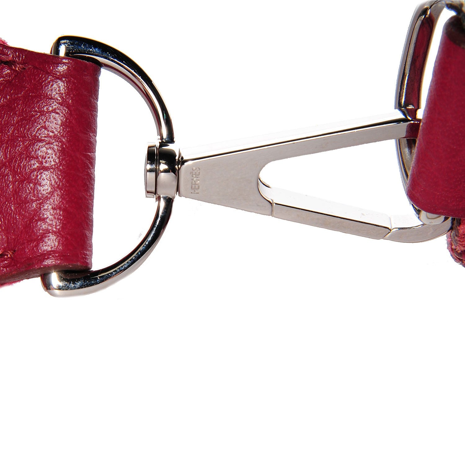 Hermes Taurillon Clemence Evelyne III GM Rubis 13 of 13