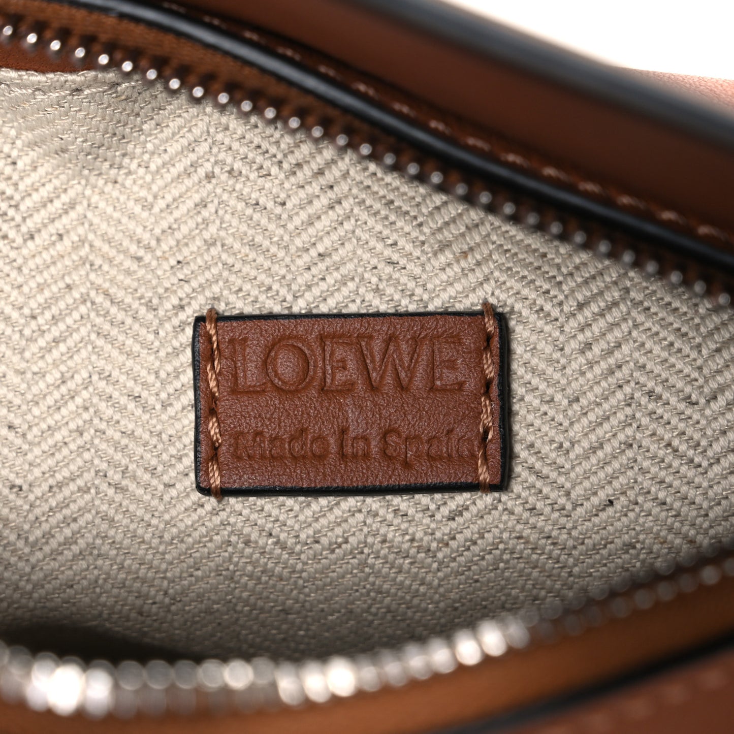 Calfskin Mini Puzzle Bag Tan