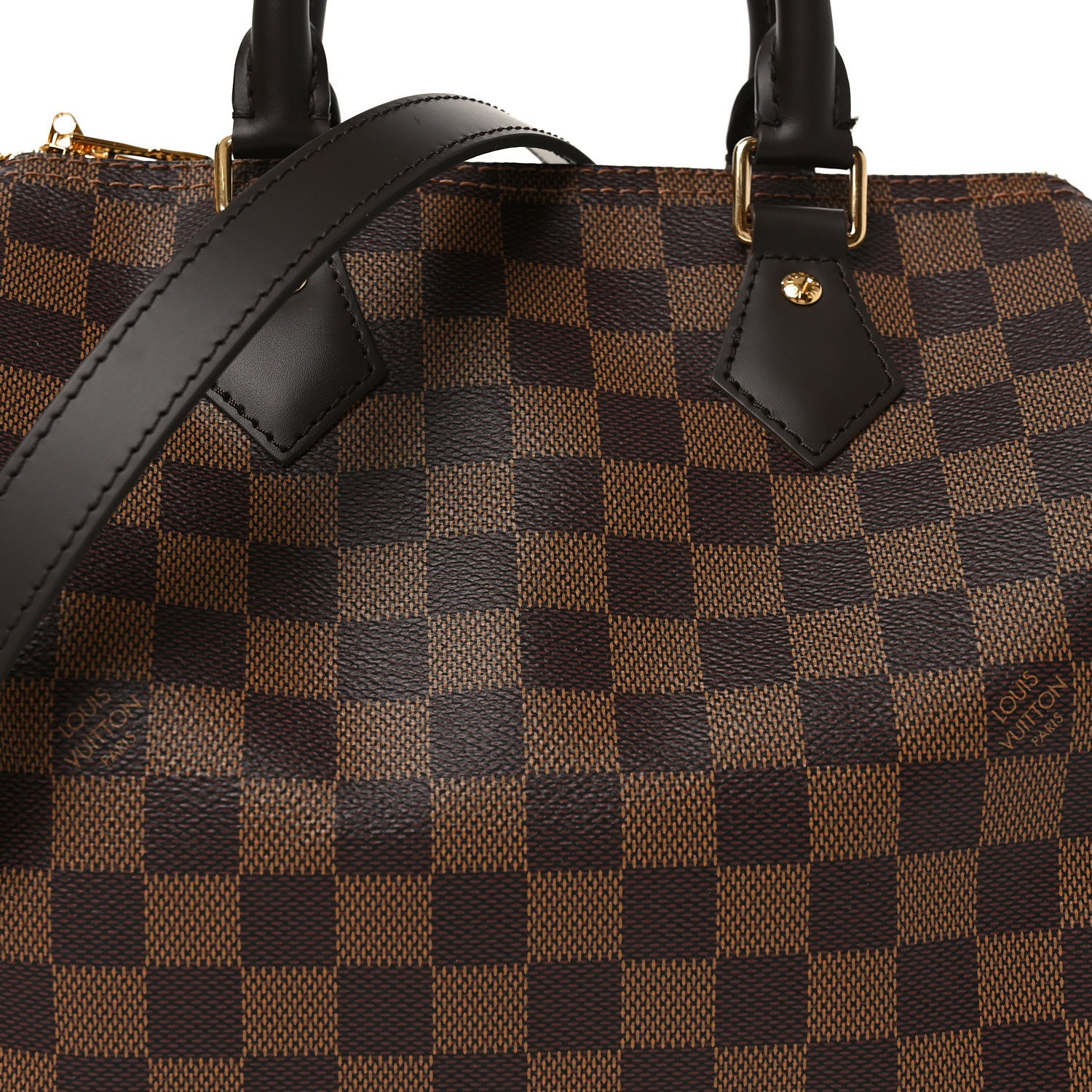 Louis Vuitton Damier Ebene Speedy Bandouliere 25 6 of 8