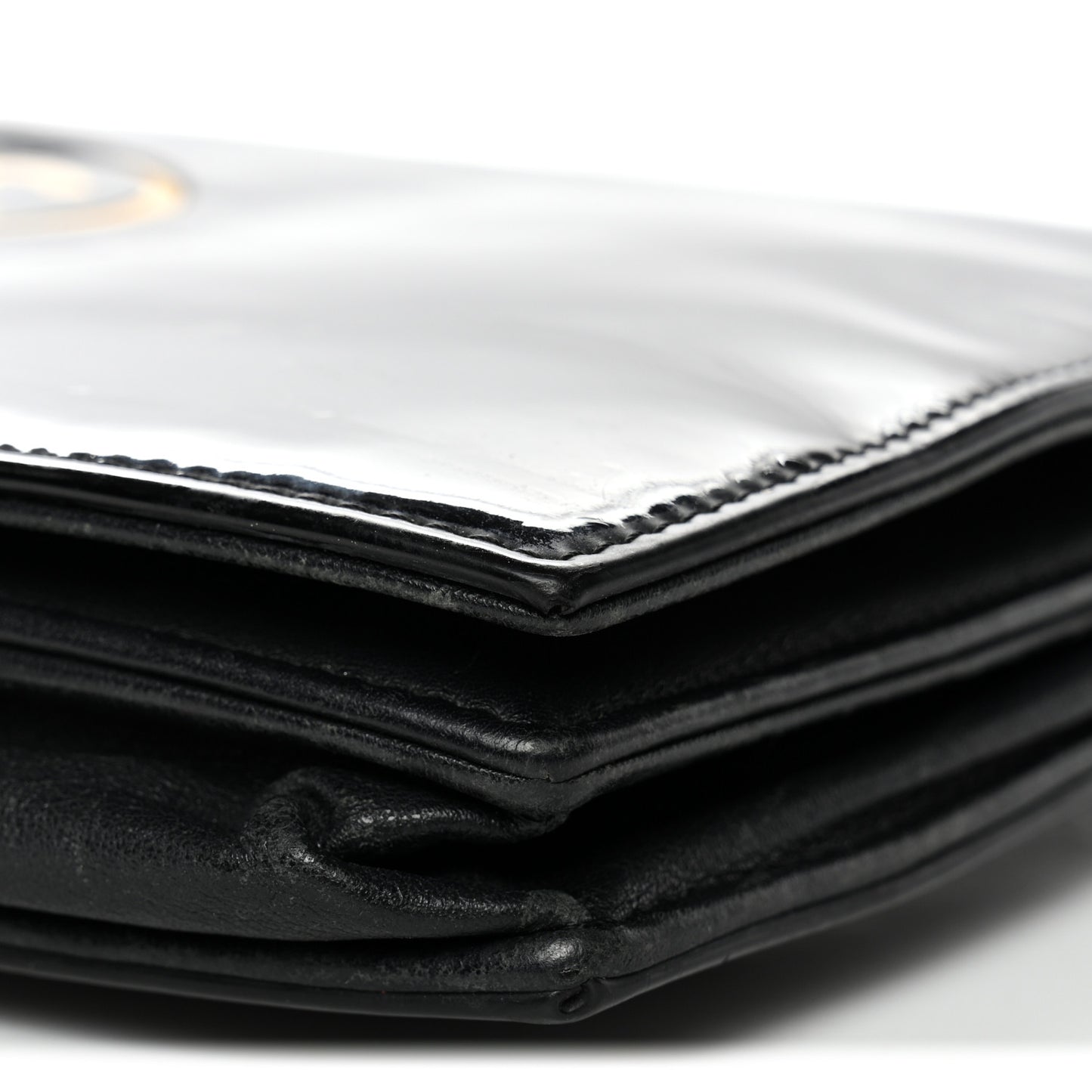 Patent CC Compact Wallet on Chain WOC Black