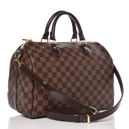 Louis Vuitton Damier Ebene Speedy Bandouliere 30 3 of 7