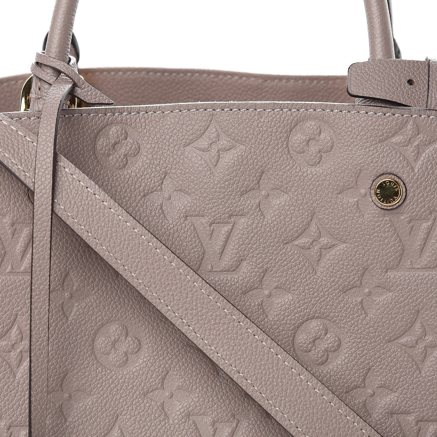 Louis Vuitton Empreinte Montaigne MM Mastic 9 of 12