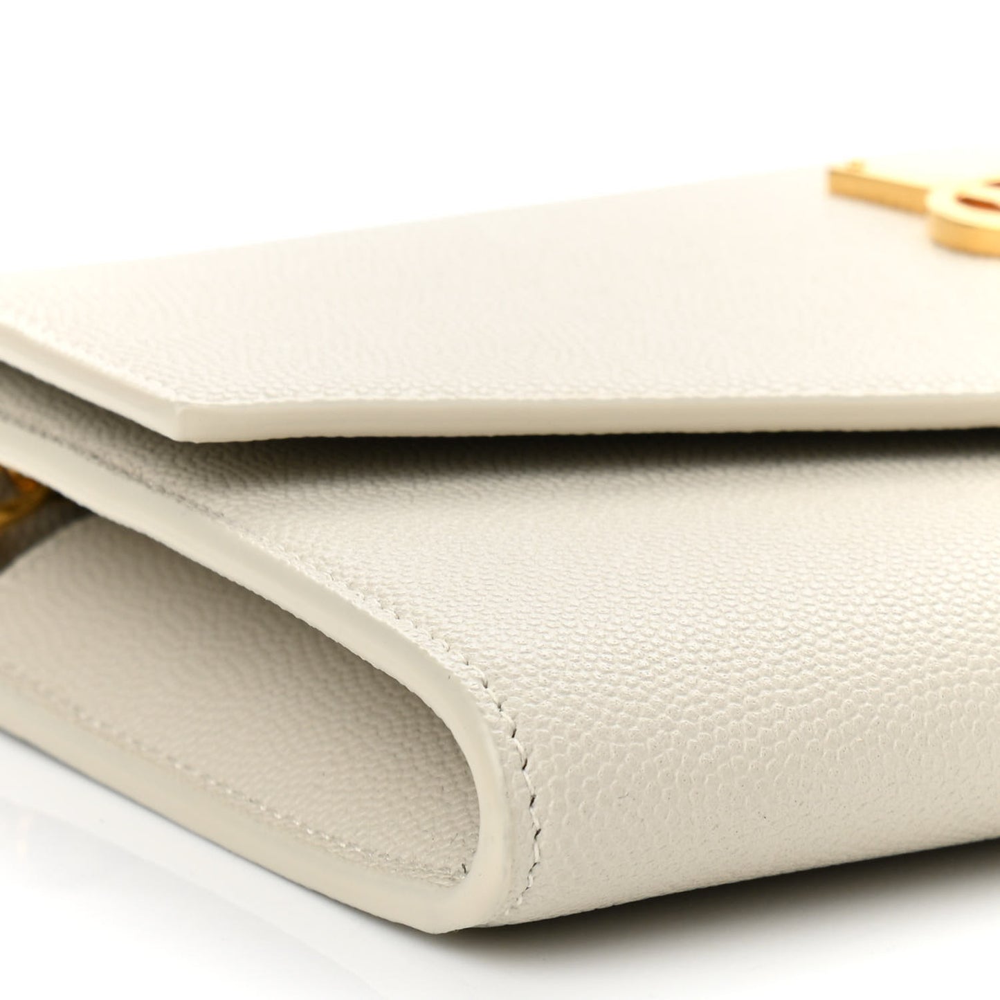 Grain De Poudre Monogram Uptown Chain Wallet Crema Soft