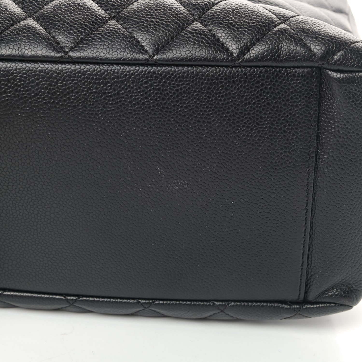 Chanel Caviar Quilted Grand Shopping Tote GST Black 5 of 5