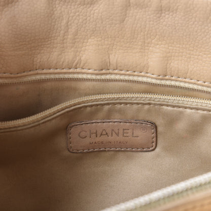 Chanel Caviar Quilted Grand Shopping Tote GST Beige Clair 12 of 14