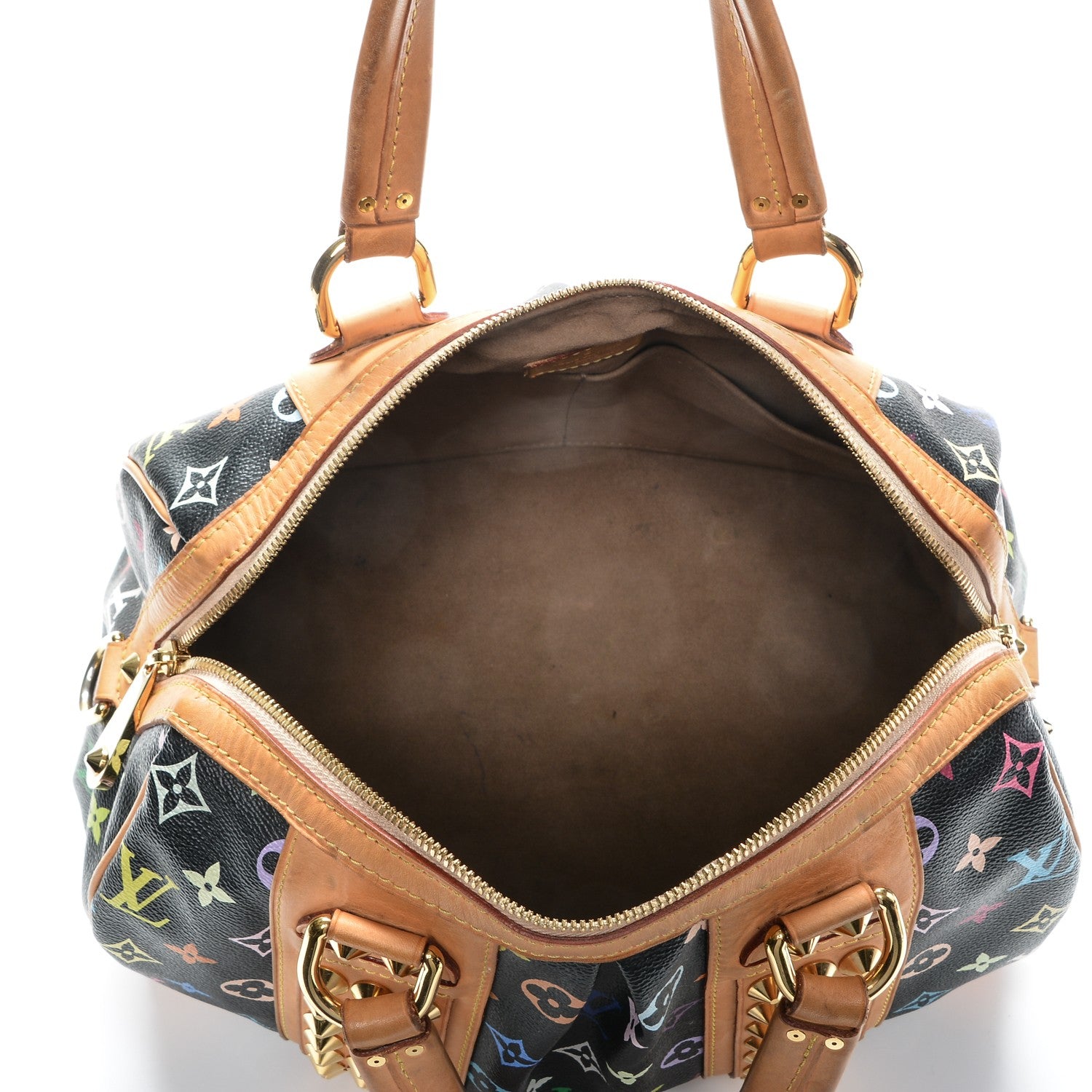 Louis Vuitton Monogram Multicolor Courtney MM Black 5 of 15