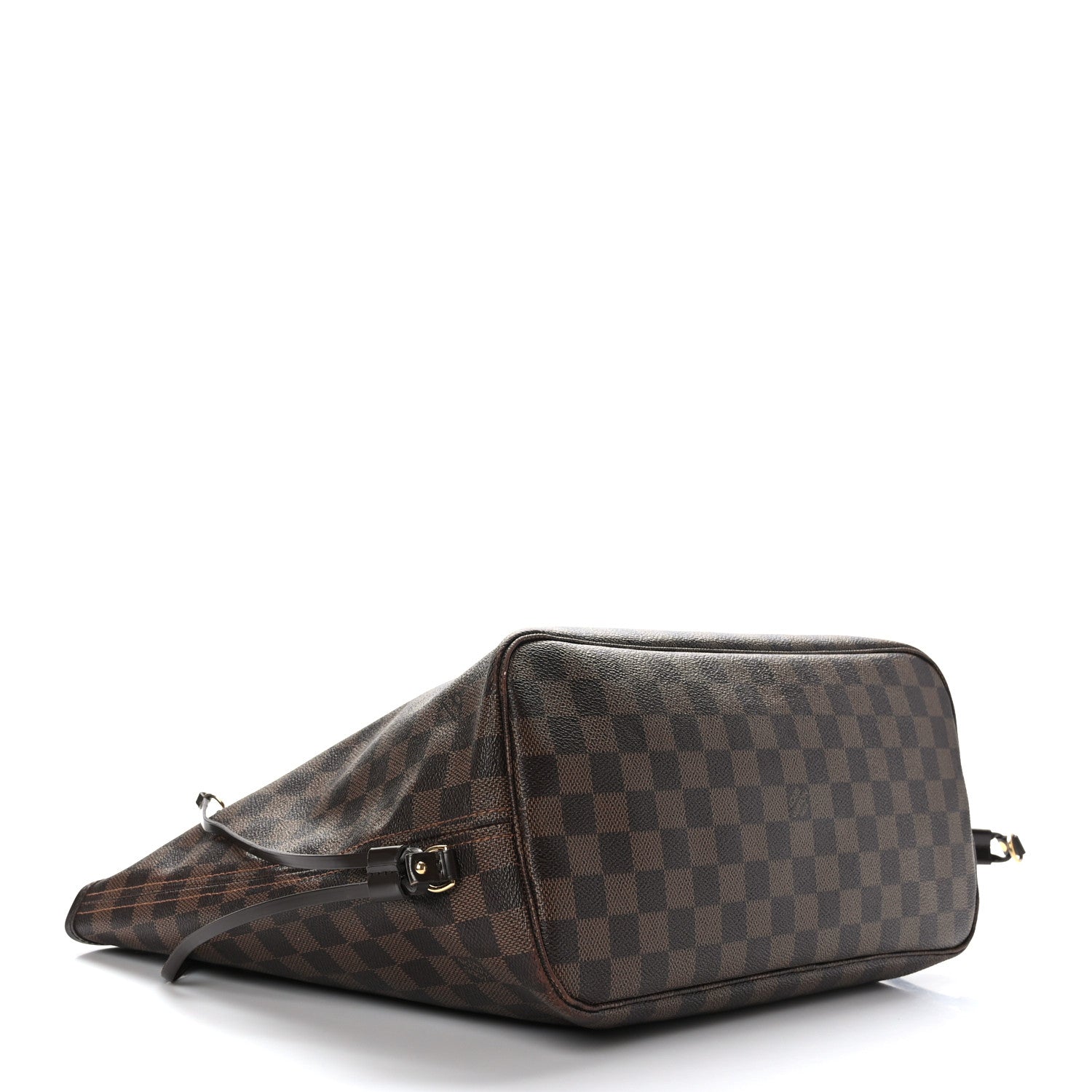 Louis Vuitton Damier Ebene Neo Neverfull MM Rose Ballerine 5 of 11