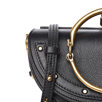 Chloe Calfskin Small Nile Bracelet Minaudiere Bag Black 11 of 11