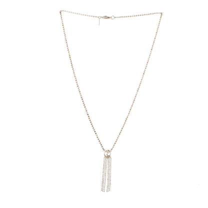 Gucci 18K Yellow Gold Icon Fringe Pendant Necklace 4 of 5