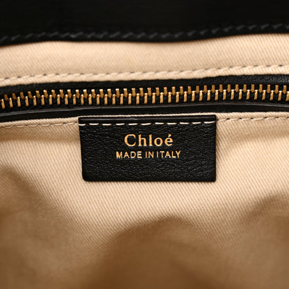 Chloe Suede Calfskin Small Faye Backpack Black 6 of 11