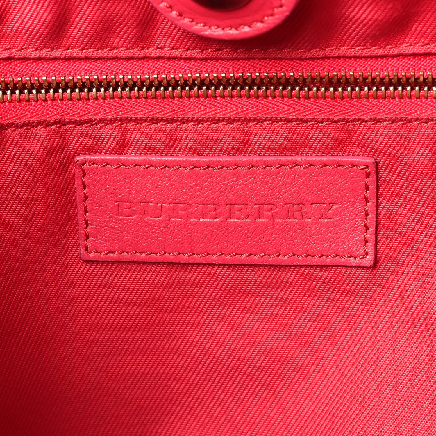 Burberry Haymarket Check Bow Canterbury Tote Pink 6 of 12
