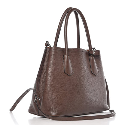 Prada Vitello Daino Small Double Bag Bruciato Rame 4 of 18