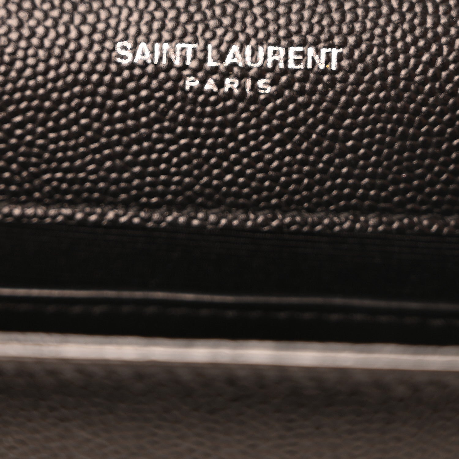 Saint Laurent Grain De Poudre Small Monogram Kate Satchel Black 6 of 12