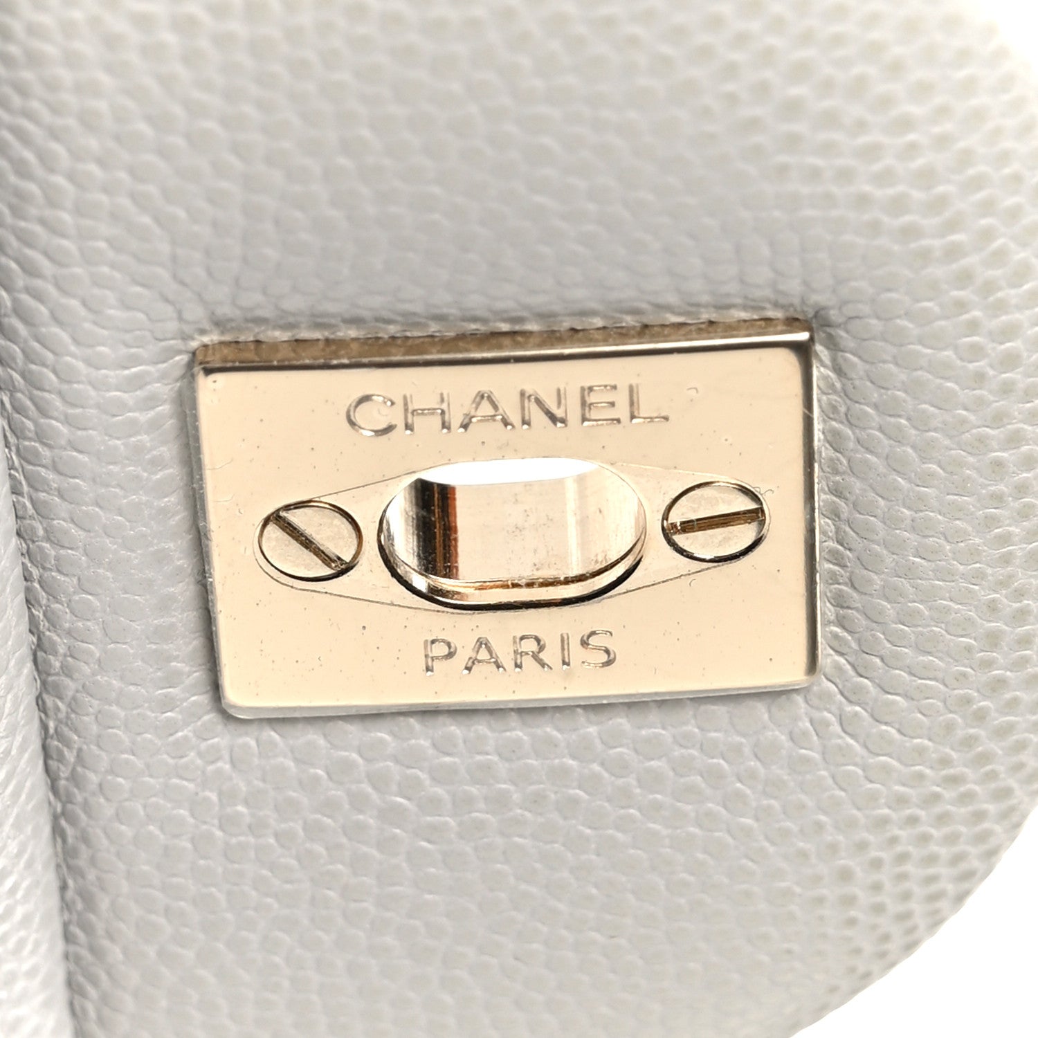 Chanel Caviar Quilted Jumbo Double Flap Grey Grey 7 of 11